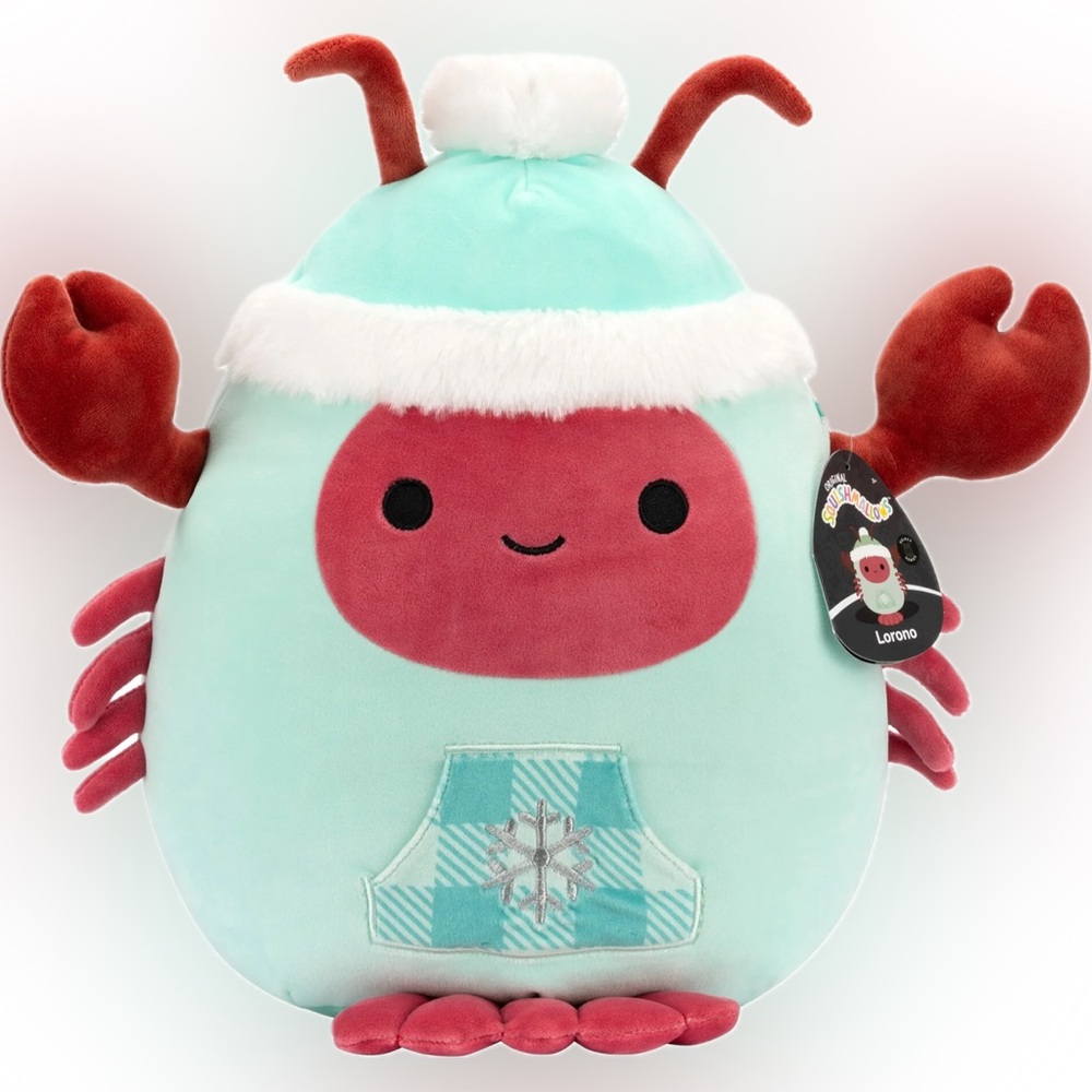 Squishmallows select series Lorono the lobster kelltoy squishmallow NWT